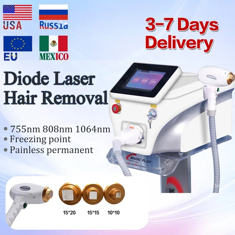 Depilazione Laser A Diodi Professionale Machin Power Underarms Bikini 20 Milioni Di Colpi Ringiovanimento Della Pelle Attrezzature Per Saloni Di Belle