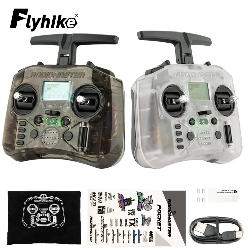 Radiomaster Pocket Remote Control Cc2500 Elrs Trasmettitore Fpv Traverse Aircraft Modello Di Telecomando Con Firmware Edgetx