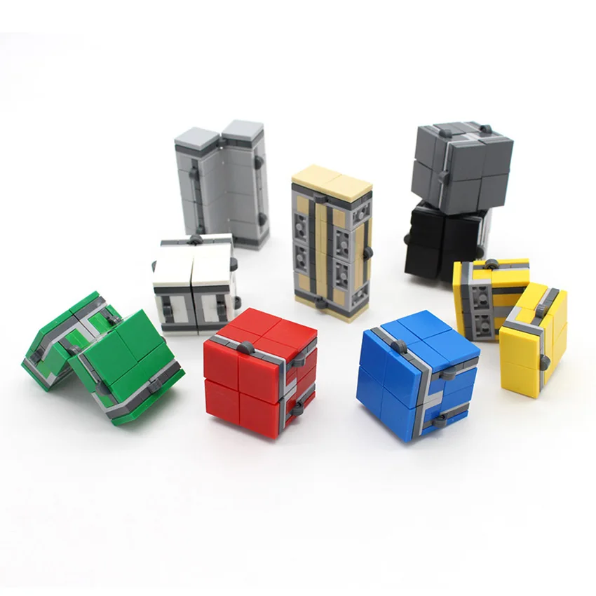 Smart Fidget Magic Cubes Spinner Fingertip Technical Building Block Mattoni Giocattolo Puzzle Assemblaggio Di Nuovi Giocattoli Di Intelligenza