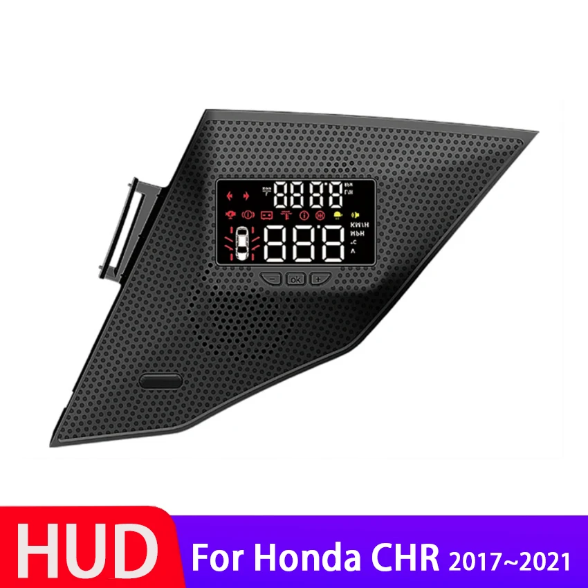 Smart Saft Obd2 Heads Up Car Display Per Toyota Chr C-Hr 2018 2019 2020 2021 Obd Car Hud Head Up Display Tachimetro Digitale
