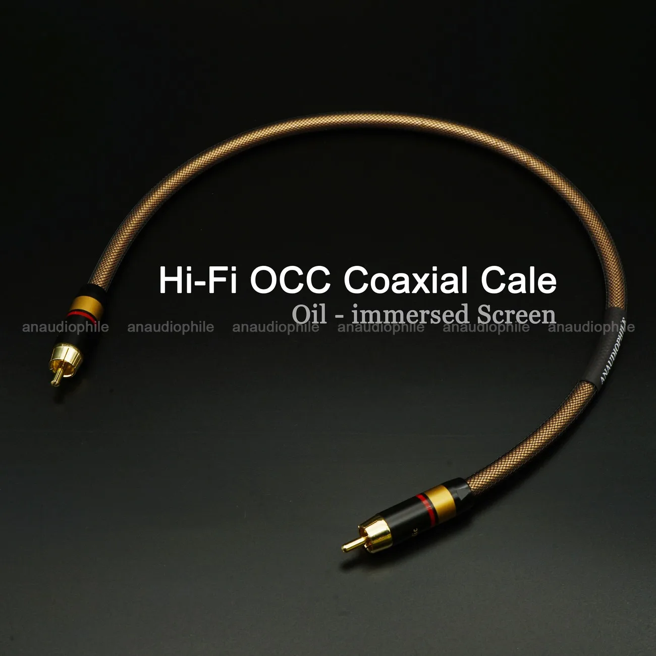 Qiled 75 Ohm Occ Cavo Coassiale Hifi Digitale Spdif Coassiale Cavo Audio Per Pc Tv Cd Dac Amplificatore