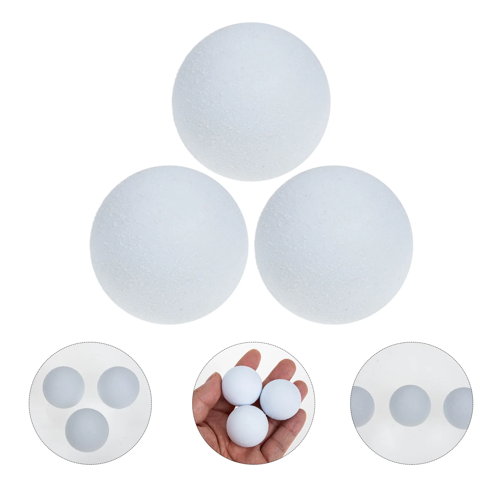 3 Pezzi Accessori Per Biliardino Palloni Da Biliardo Calcio Balilla Da Calcio Da Competizione Biliardino Abs Mini Palloni Da Tavolo Bambino