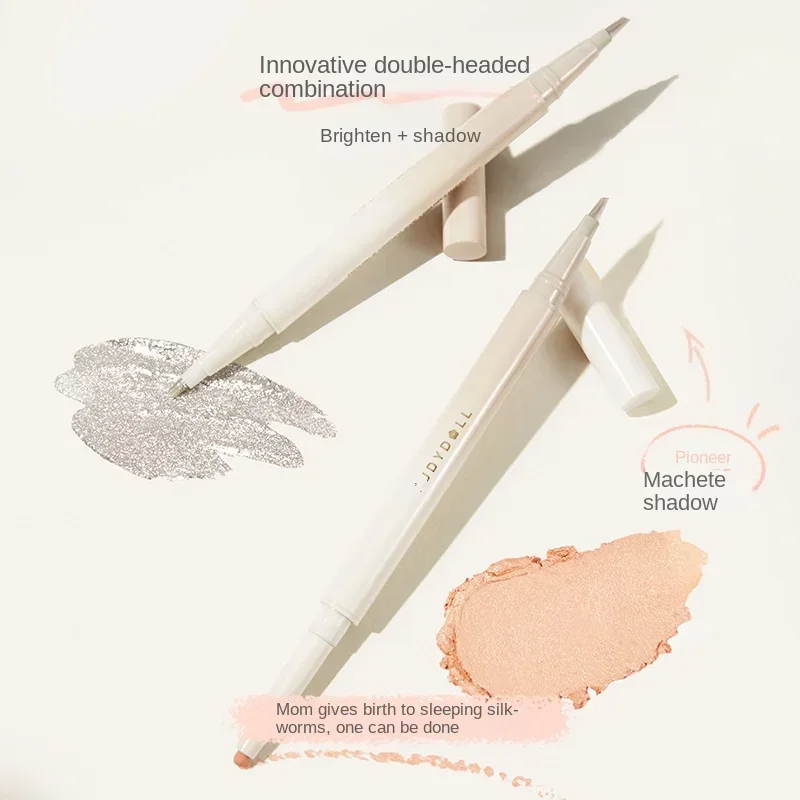Yy Machete Penna Ombretto A Doppia Testa Eyeliner Illuminante Ombretto Liquido Opaco
