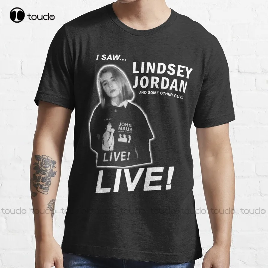 Ho Visto Lindsey-Jordan Live T-Shirt Di Alta Qualità Carino Elegante Adorabile Kawaii Cartoon Sweet Cotton Tee Shirts Regalo Personalizzato