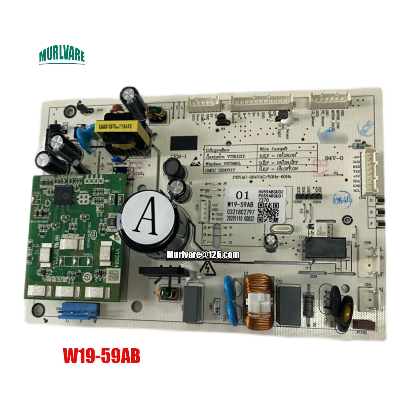 Ricambi Per Frigorifero Scheda Computer Scheda Madre W19-59Ab Per Sostituzione Frigorifero Electrolux Zhe3201Hga