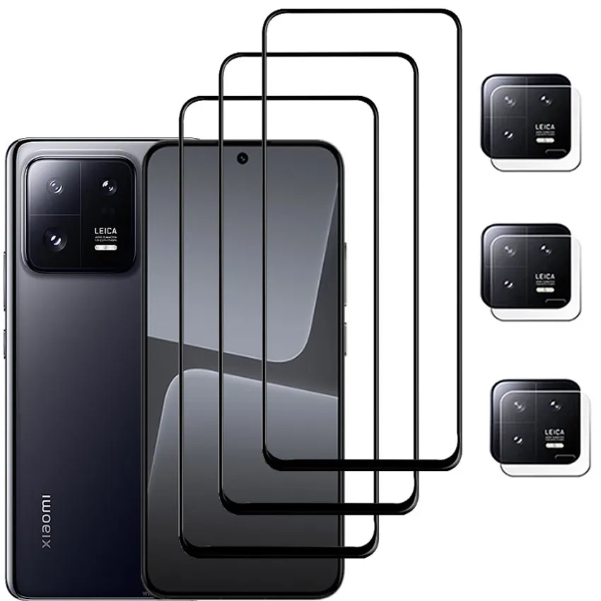 Per Xiaomi 13 Vetro Temperato Xiaomi 12T Pro Protezione Dello Schermo Xiaomi13 Vetro Protettivo Mi 13 Film Di Camara Xiaomi-13 Pellicola Frontale Xaom