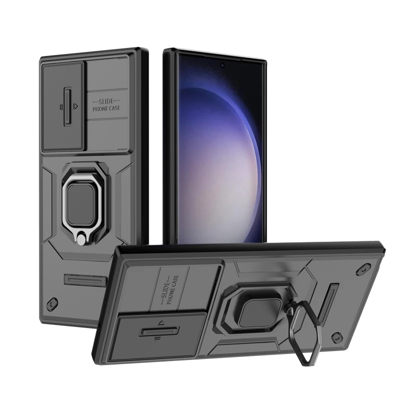 Per Samsung Galaxy S23 Ultra Custodia Per Samsung Galaxy S23 Ultra Cover Shell Finger Ring Phone Case Per Samsung S23 Ultra Plus