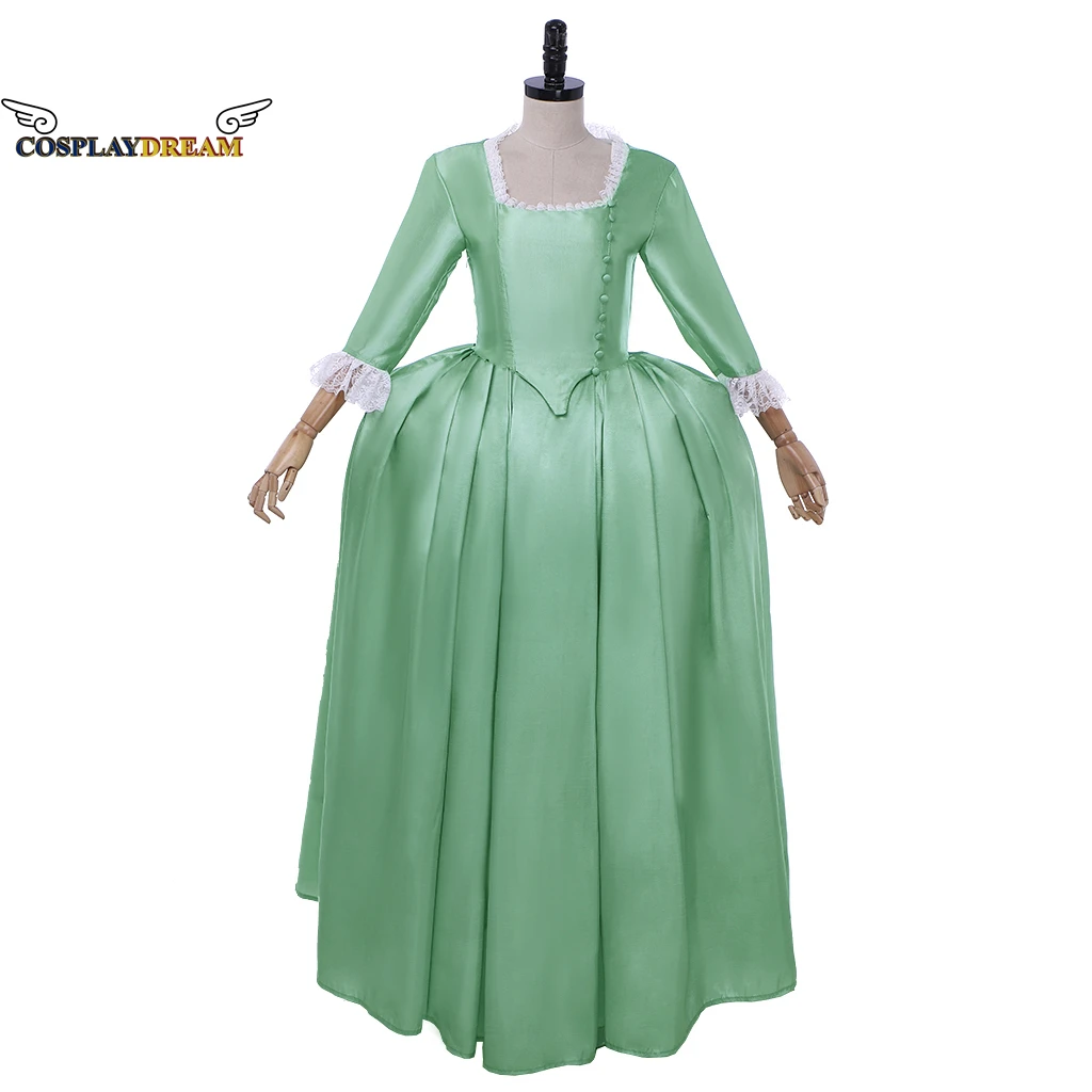 Musical Hamilton Elizabeth Schuyler Angelica Peggy Costume Cosplay Marie Antoinette Fancy Dress Abito Vittoriano Medievale
