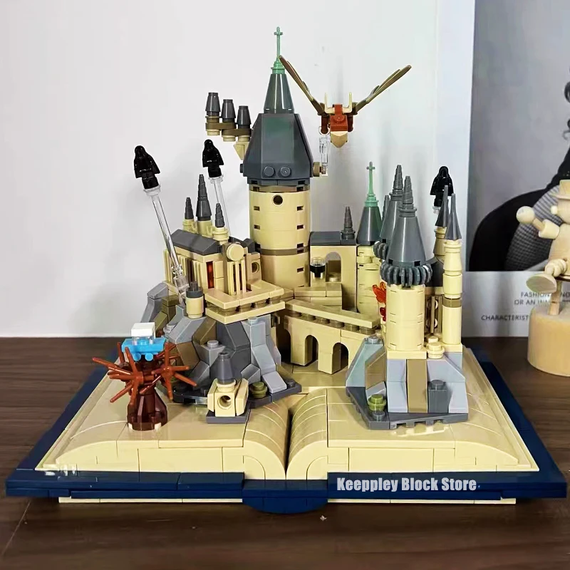 Idea Series Magic Castle Book Building Block Creator City Classic Movie Book Mattoni Modello Giocattoli Per Ragazzo Regalo Di Compleanno Moc 727 Pezzi