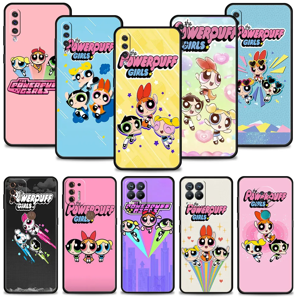 Custodia Per Cellulare Per Oppo Realme 8 Pro C21 G22 Per Motorola G8 Plus One Fusion Per Nokia G10 5.4 Powerpuff Girls Three Best Friend