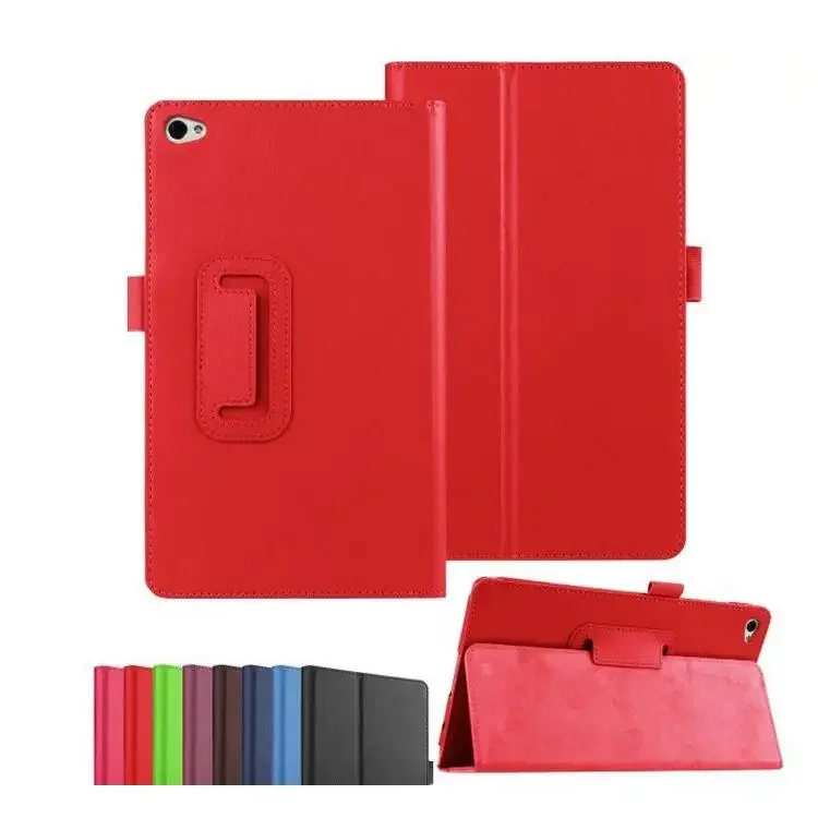 Custodia In Pelle Flip Modello Litchi Di Lusso Per Huawei Mediapad M2 M2-801W M2-803L Custodia Per Tablet Huawei M2 8.0