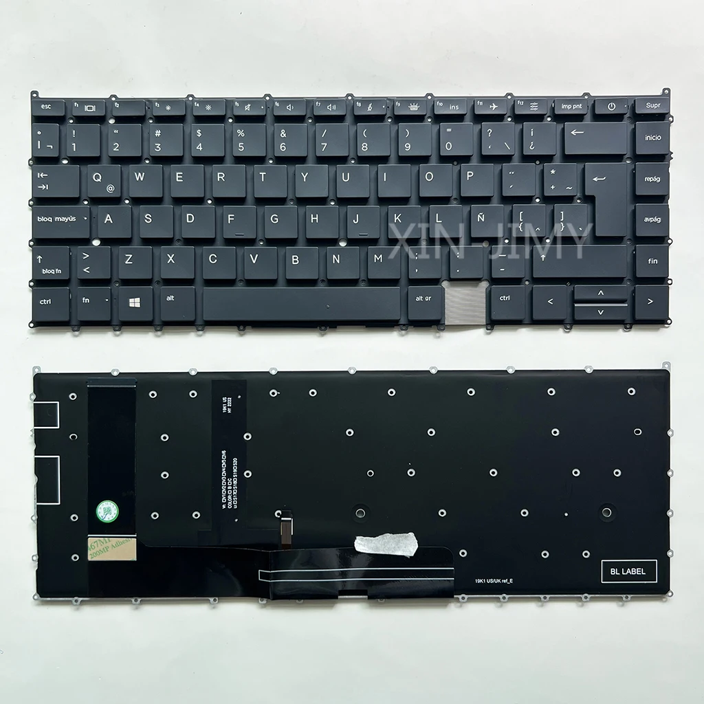 1040 G7 Sp/Tastiera Latina Per Notebook Hp Elitebook X360 1040 G7 1040 G8 Con Retroilluminazione Muslimate Sg-A2270-Xua