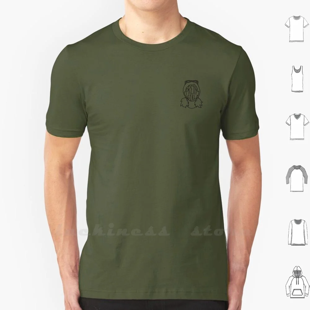 Clairo Pretty Girl Line Drawing T Shirt Cotton Diy Print Line Drawing Clairo Pretty Girl Flaming Hot Cheetos 4Ever