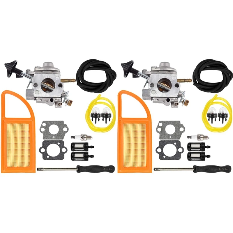 2X Br 600 Carburatore Filtro Aria Carburante Carburatore Kit Repower Per Stihl Br500 Br550 Br600 Zaino Soffiatore Foglia Parti Soffiatore