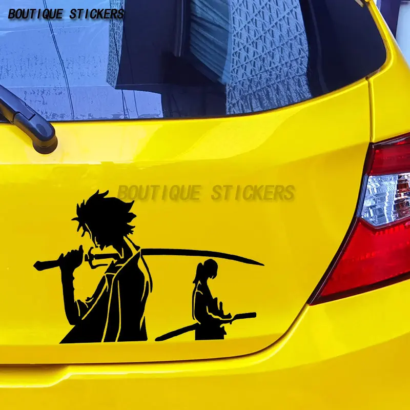 Vinile Death Samurai Champloo Car Waterproof Label Car Decorato Mobile Window Pad Car Racing Laptop Moto Camping Decalcomanie