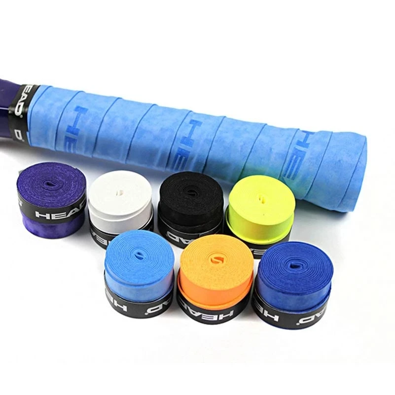 5 Pz Testa Antiscivolo Testa Overgrip Racchetta Da Tennis Grips Original Tennis Overgrip Pu Dry Feel Badminton Grips Tennis Squash Traini