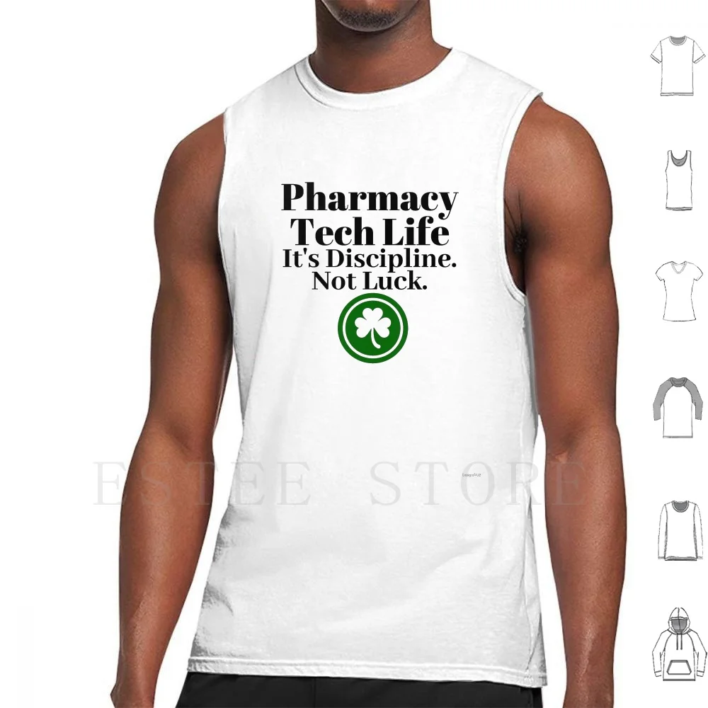 Farmacia Tech La Vita Non È Di Fortuna Canotte Gilet Cotone Farmacia Tecnologia Farmacia Tecnico Farmacia Idea Divertente