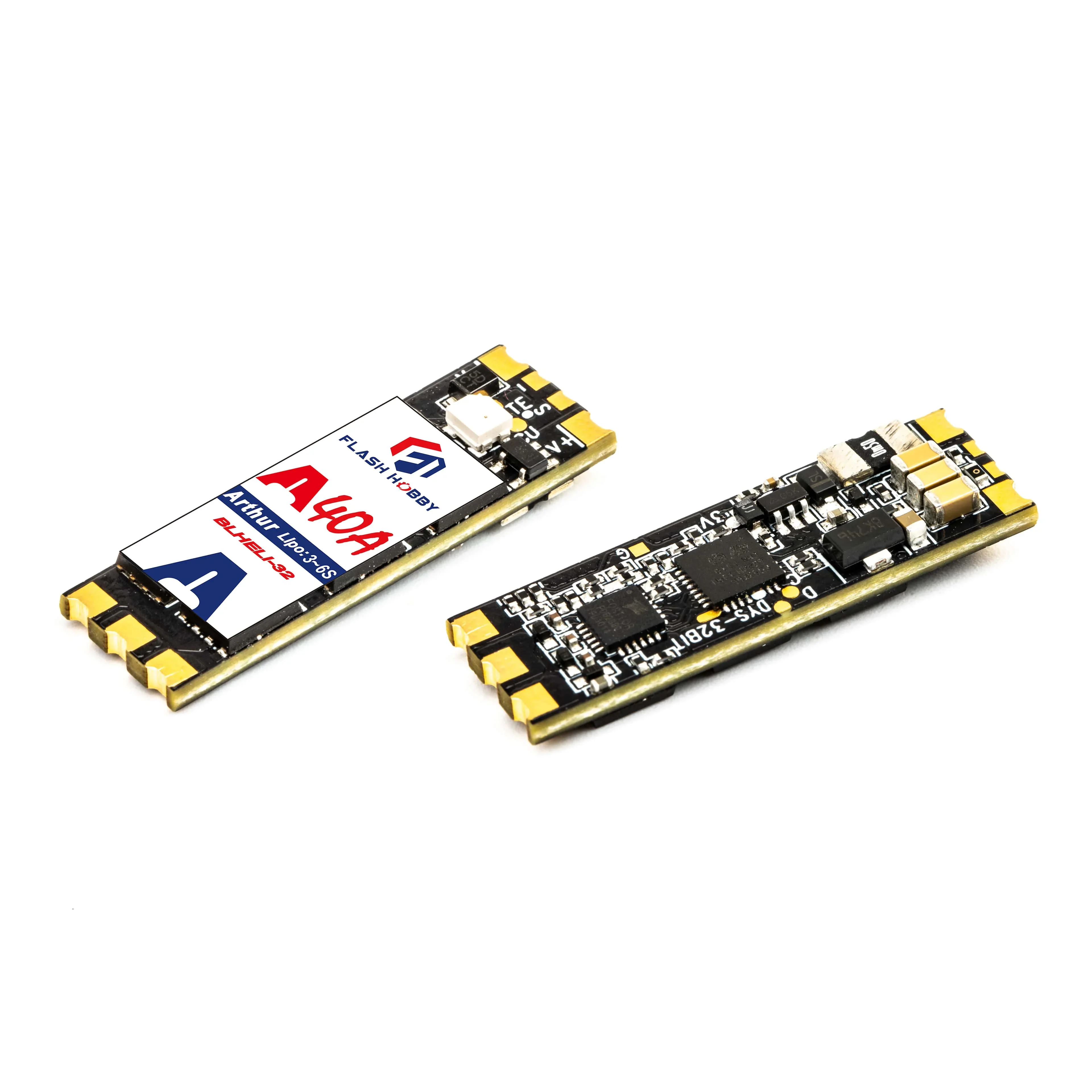 Flashhobby Blheli_32 32Bit Single Esc A35A / A40A 3-6S Lipo Per Fpv Freestyle Droni Parti Fai Da Te