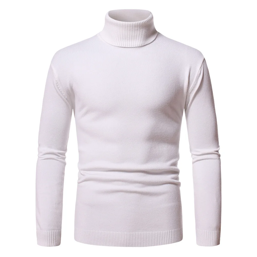Maglione Di Cashmere Dolcevita Bianco Da Uomo Autunno Inverno Maglione Lavorato A Maglia Caldo Con Scollo A V Mantenere Caldo Maglione Da Uomo Pull Ho