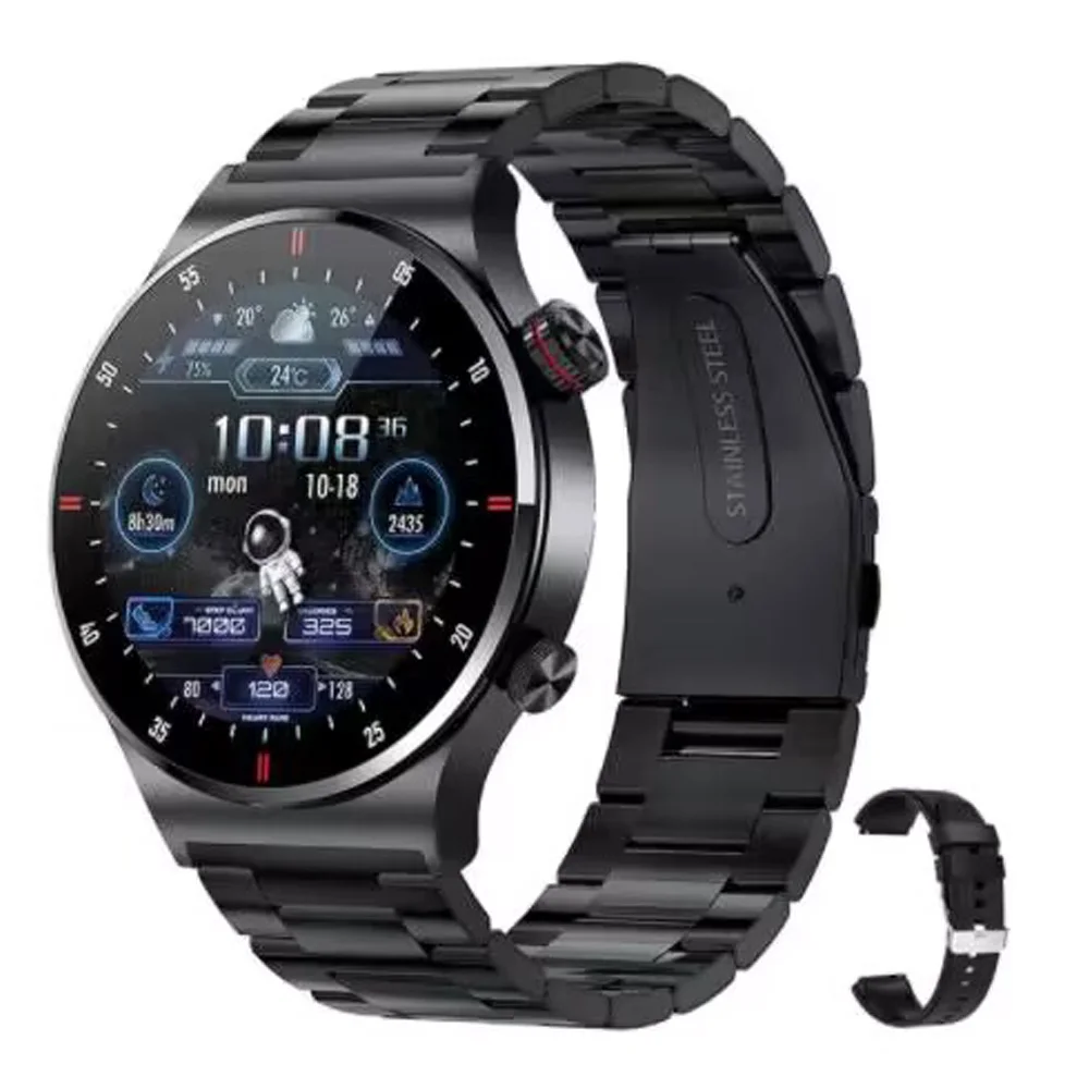 Smart Touch Screen Watch Fitness Smartwatch Telefono Impermeabile Con Frequenza Cardiaca Per Tcl 350 306 205 Tcl 20B 30Se 30 V 5G Se 30E 30 Xe