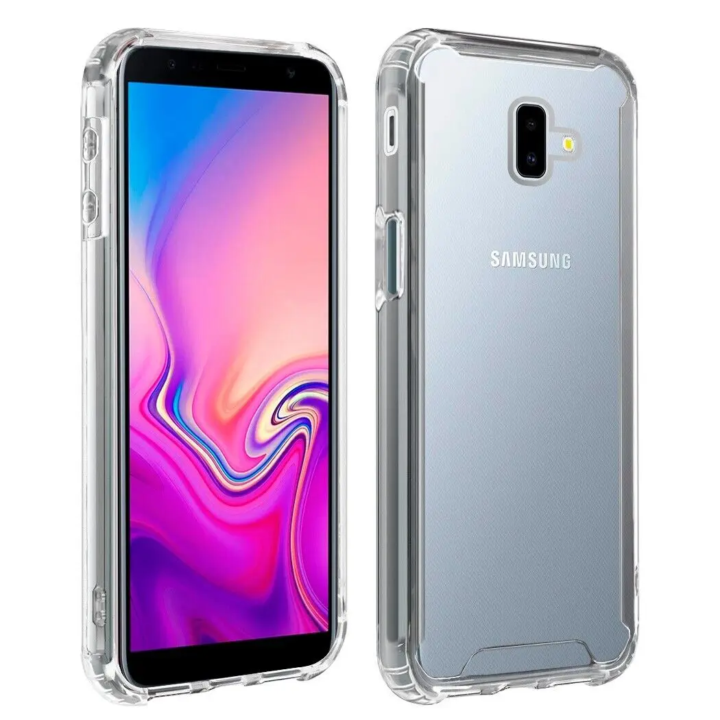 Funda Transparente Anti-Golpe Nuovo Para Samsung Galaxy J6 Plus Envio Gratis Desde Qing