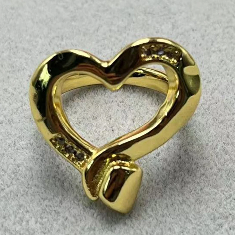 Nuevas Ideas Populares En Europa Y Los Estados Unidos, Moda Lujosa Exquisita, Regalos Joeria Anillo Forma Corazon
