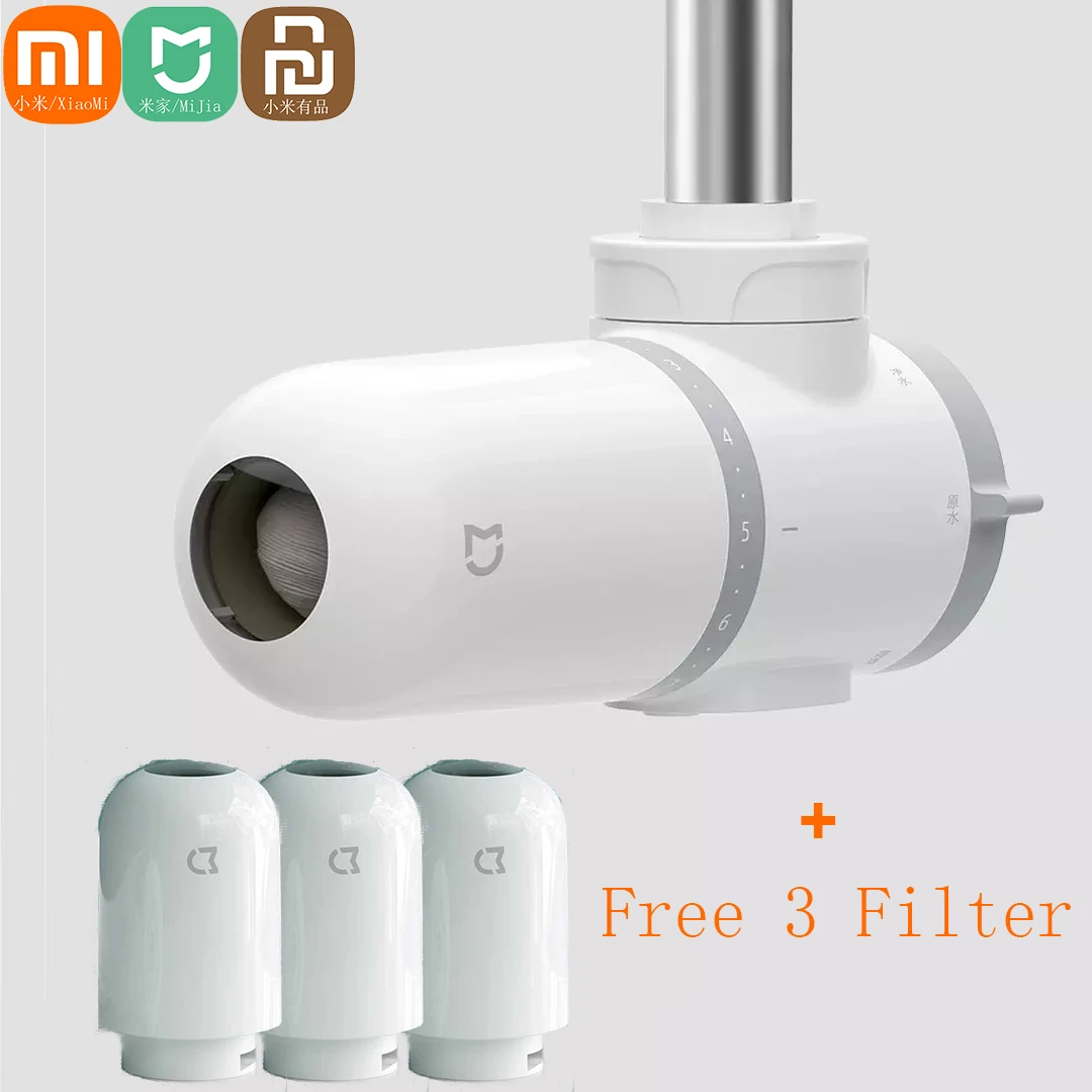Xiaomi Mijia Rubinetto Depuratore D'Acqua Depuratore D'Acqua Per Uso Domestico Rubinetto Della Cucina Filtro Dell'Acqua Del Rubinetto Percolatore A Ca