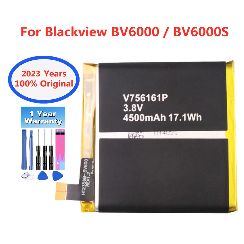 2023 Nuova Batteria Originale Per Blackview Bv6000 Bv6000S Bv 6000 Batteria Per Smartphone 4500Mah Batterie Ricaricabili