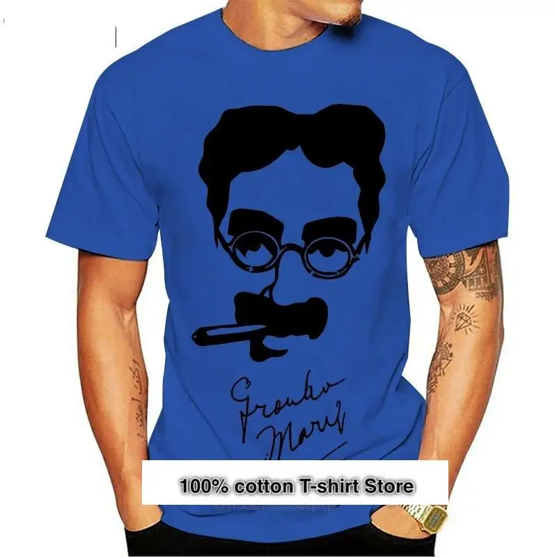 Nuevo 2021 Genial Grocho Bradley Camiseta De Autógrafo 100% Algodon Hermanos Chico Tee