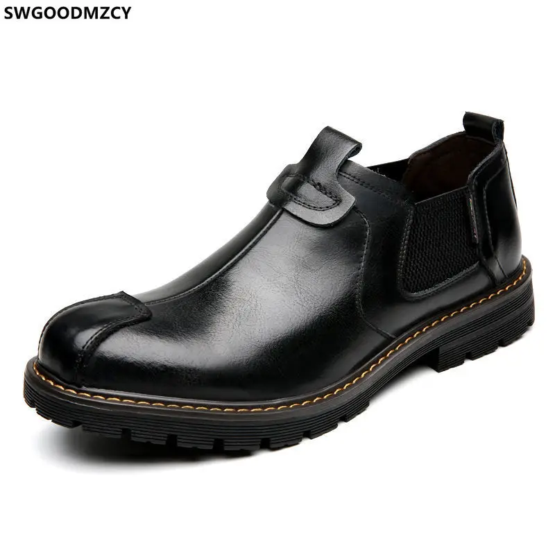 Stivaletti Neri Homme Stivali Chelsea Marroni Scarpe Casual Da Uomo Stivali Da Neve Scarpe Da Uomo In Pelle Uomo Muslimexmuslimah