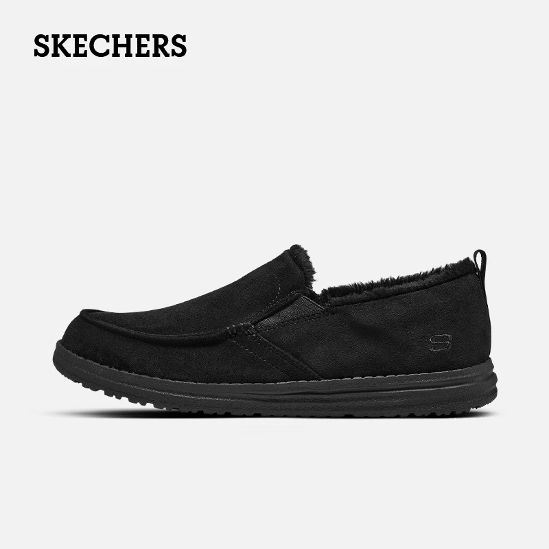Scarpe Skechers Per Uomo "Melson" Slip-On Scarpe Casual, Leggere E Morbide, Tenere Al Caldo Dal Freddo E Facili Da Indossare E Da Togliere