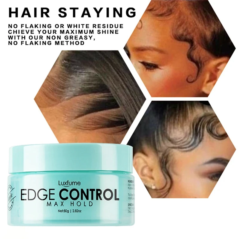 Gel Per Il Controllo Dei Bordi 80G Per Lo Styling Dei Capelli Con Etichetta Personalizzata Gel Per Capelli Gel Per Capelli Gel Per Intrecciare I Capel