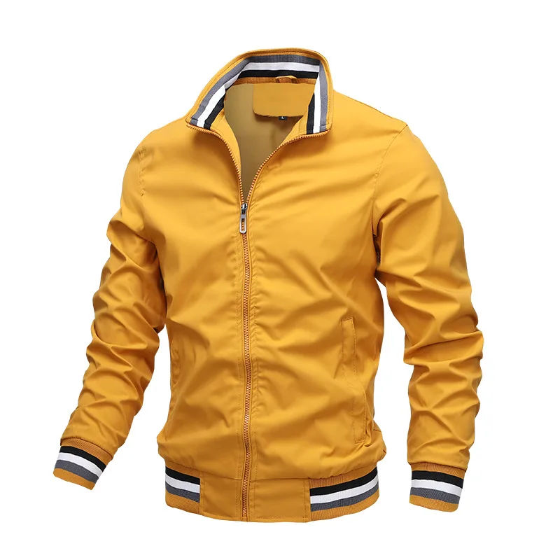 Moda Uomo Giacca Bomber Frangivento Primavera Estate Uomo Casual Outdoor Portswear Giacca Giacche Per Uomo Cappotti Abbigliamento Uomo