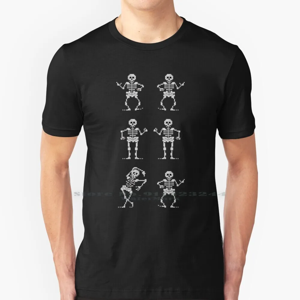 Bone Parents Dance ( Monkey Island 2 ) T Shirt Cotton 6Xl Bones Skulls Parents Dead Monkey Island Guybrush Threepwood Themasrix