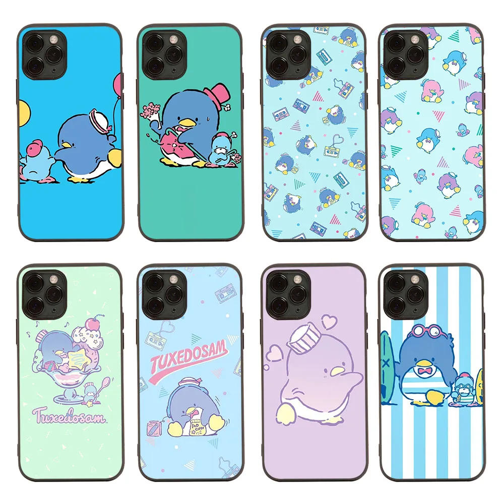 Sm-74 Tuxedosam Custodia In Silicone Tpu Per Oppo Reno 6 6Z 7 7Z 8 A1 A7 A8 A15 A32 A53 A56 Pro Plus Cover Soft