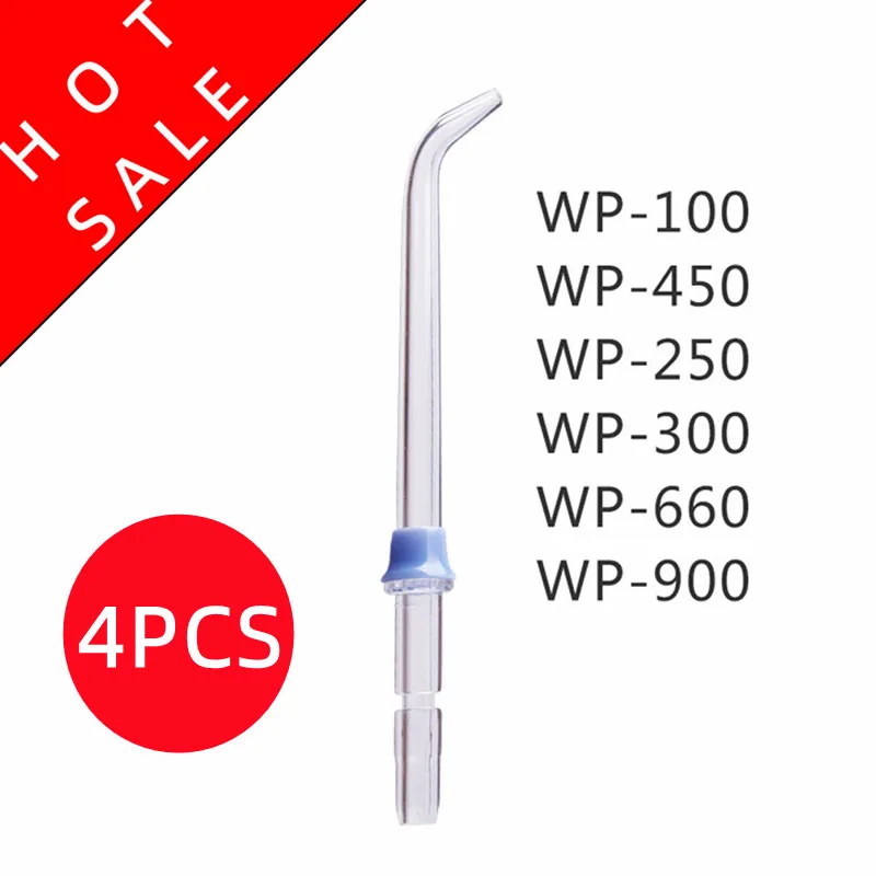 4Pcs New Igiene Orale Accessori Ugelli Per Waterpik Wp-100 Wp-450 Wp-250 Wp-300 Wp-660 Wp-900