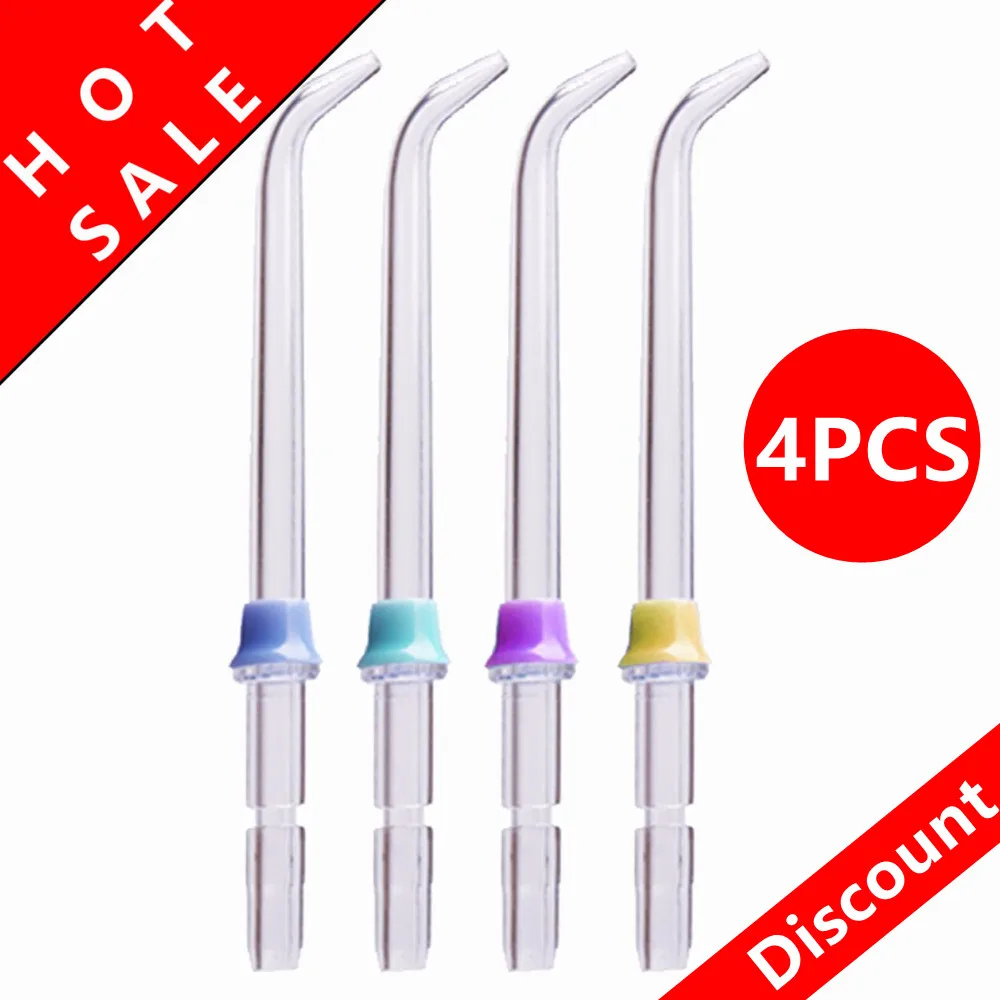 Per Waterpik Wp-100 Wp-450 Wp-250 Wp-300 Wp-660 Wp-9004Pcs Nuovo Igiene Orale Accessori Ugelli