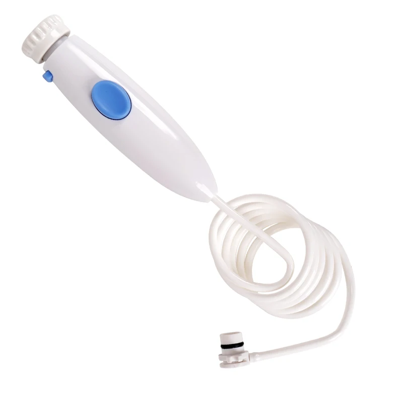 Manico A Getto D'Acqua Dentale Con Tubo Irrigatore Orale Tubo Di Ricambio Tubo Flessibile Idropulsore Per Waterpik Wp-100 Wp-900 Irrigador Ecc