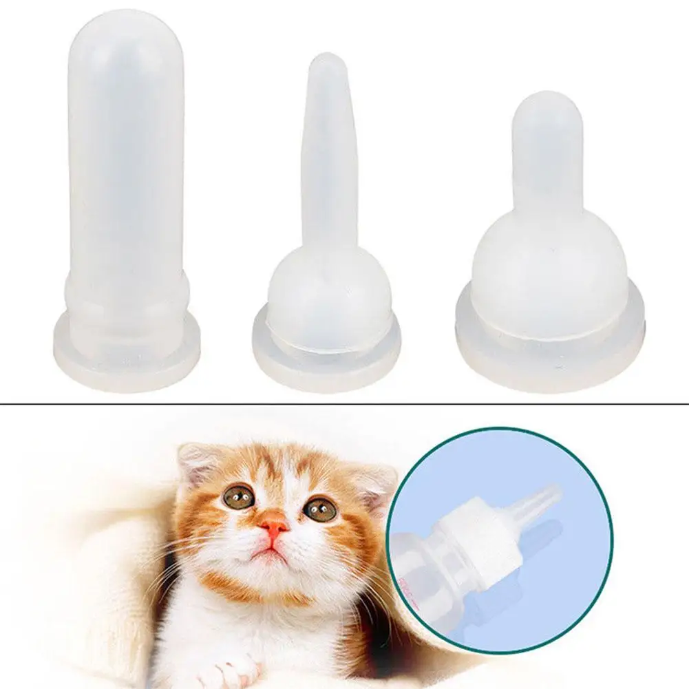 Silicone Pet Capezzolo Cane Gatto Bottiglia Capezzolo Alimentazione Attrezzi Per Acqua Cucciolo Gattino Totoro Coniglio Criceto Bottiglia Per Allattam