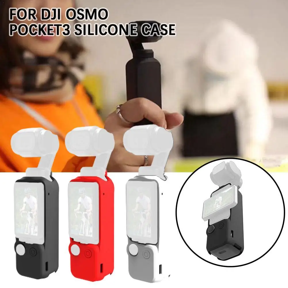 Per Dji Osmo Pocket3 Custodia Protettiva In Silicone Antigraffio Protezione Antiurto Per Fotocamera Per Dji Osmo Pocket3