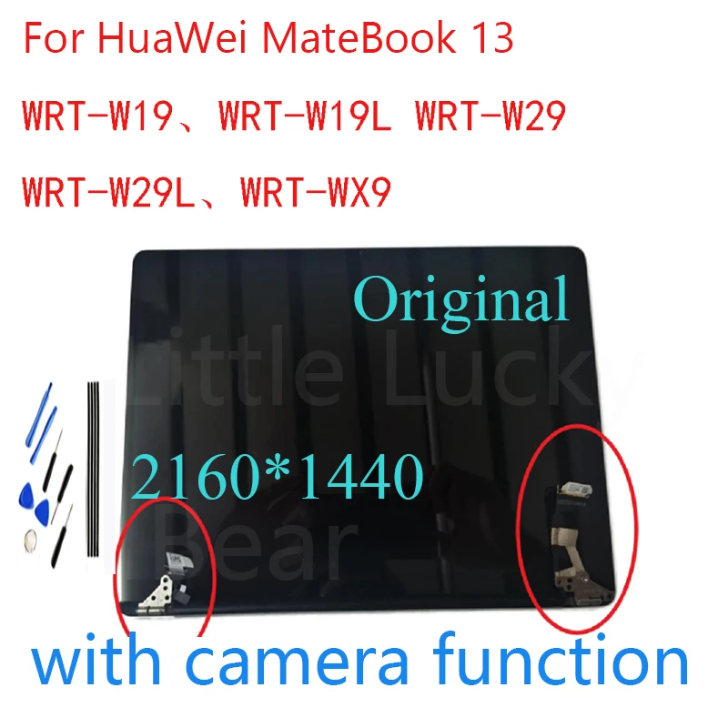 Nuovo Display Ips Per Laptop Originale Da 13 Pollici Risoluzione 2160X1440 Huawei Matebook 13 Touch Wrtb-Wfh9L Wrtb-Wfe9L Sostituzione Display