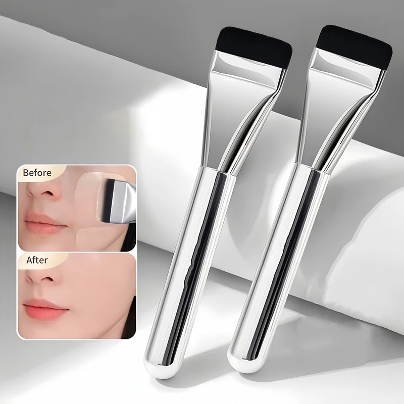 Pennello Per Trucco Professionale Applicatore Senza Cuciture Impeccabile Per Bronzer, Crema Solare, Moisurizzatore Primer, Crema, Strumenti Cosmetici 