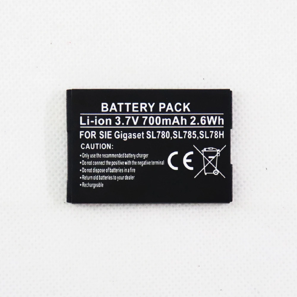 Batteria 3.7V 700Mah Sie Gigaset Sl780 Sl785 Sl78H