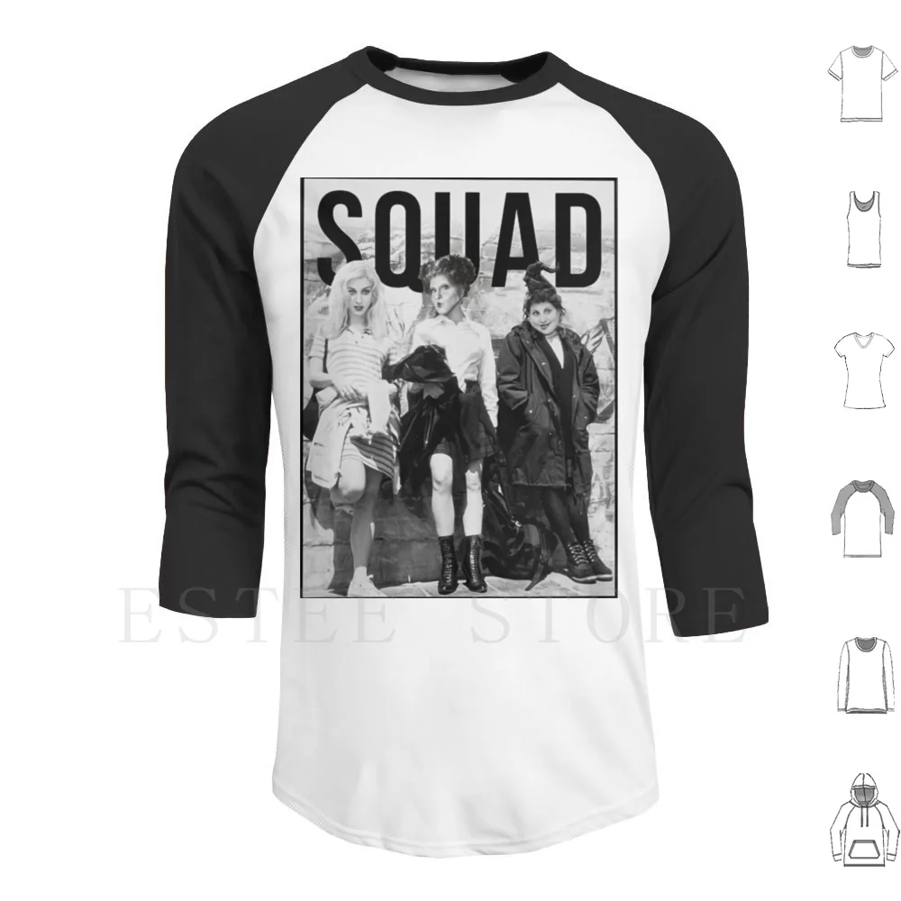 Squad For Halloween Shirt Felpe Con Cappuccio Opaus Halloween Squad Pocus Squad Per Halloween