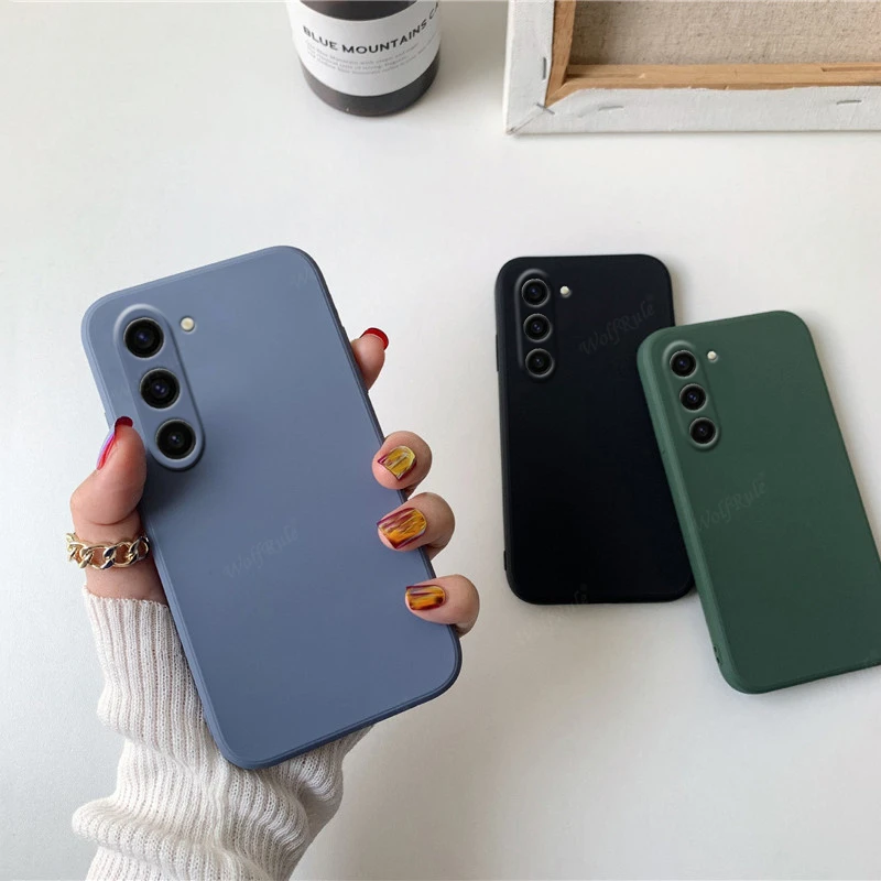 Per Cover Samsung Galaxy A15 Custodia Samsung A15 Capas Custodia Morbida In Silicone Liquido Samsung A25 A35 A14 A54 A34 A05 A05S A15 Fundas