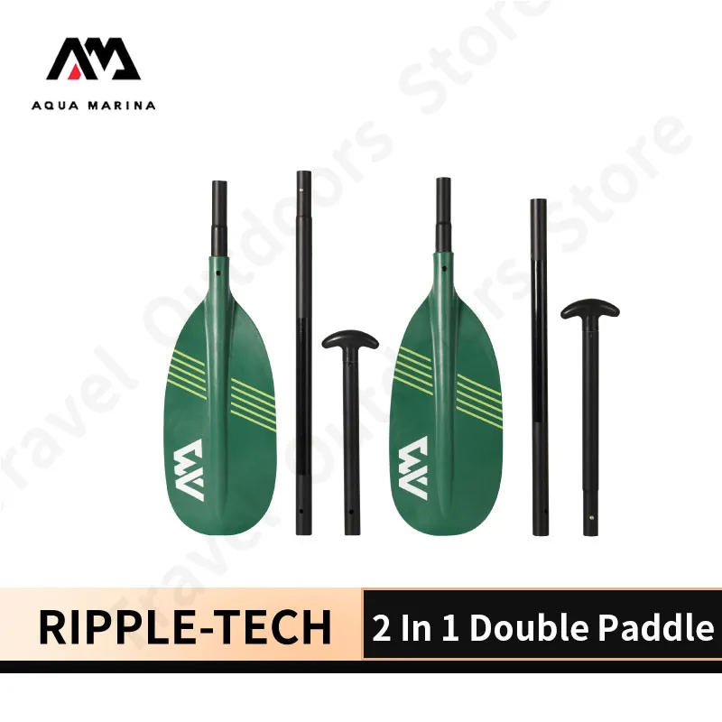 Aqua Marina 150/230Cm Paddle Canoa Gonfiabile Kayak Boat Fun Water Glass Fiber Paddle Tavola Da Surf Gonfiabile Doppia Lama Paddle
