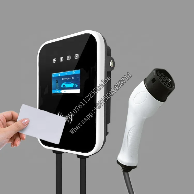 Bc Mobile App Basato Su Smart Home Electric Car Tipo 2 Stazione Di Ricarica Livello Wallbox Ev Charger Con