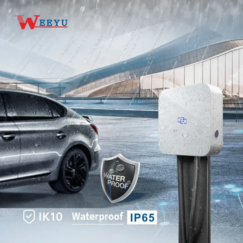 Caricabatterie Personalizzato 7Kw 11Kw 22 Kw 32 Amp Tipo 2 Ev Wallbox Home Residenziale Ev Charger