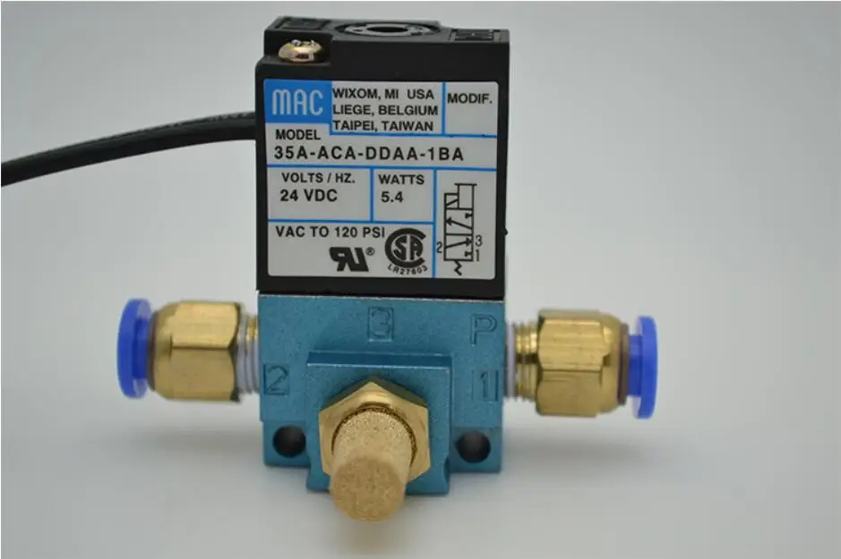 Mac 3 Porta Boost Elettronico Valvola Di Controllo A Solenoide 35A-Aca-Ddba-1Ba 35A-Aca-Ddfa-1Ba 35A-Aca-Ddaa-1Ba Con In Ottone