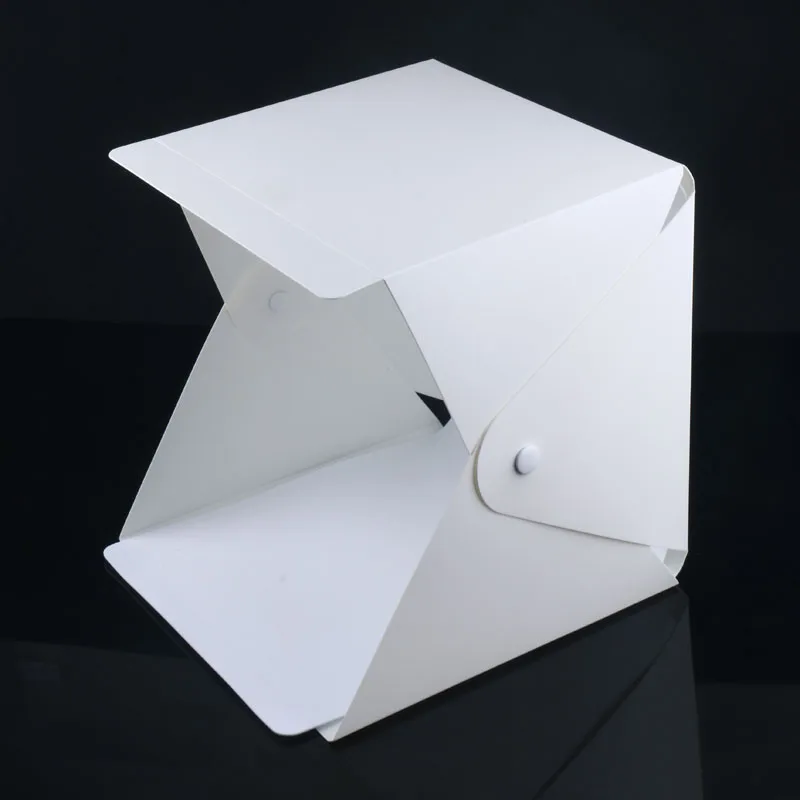 4 Colore Fondali Fotografia Mini Pieghevole Desktop Stutio Led Light Soft Box Portatile Sfondo 23 Cm Pulsante Di Aggiornamento Soft Box